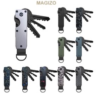 MAGIZO Key Organizer, Holds 2-6 Keys Minimalist Key  Holder, Smart Metal with Screwdriver Keys Bag f