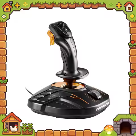 THRUSTMASTER T16000M FCS HOTAS Simulated Flying Rocker Accurate Linear Force Technology Game Rocker 