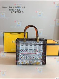 新款 FEndinano法棍 Fendi 粉色全皮nano法11 手袋 禮物 背囊 銀包