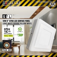 SFL LED SURFACE PANEL LIGHT (6766) [12W] 6" (SQUARE)