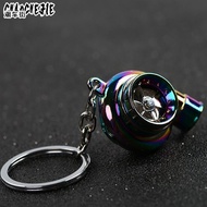 【Ready Stock】turbo keychain Led Light Electric Turbo Keychain with Sound Keychain Pressurized Car Modification Pendant Hellaflush keychain turbo