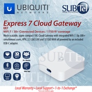 Ubiquiti UX7 Express 7 Cloud Gateway | Tri-Band WiFi 7 Router | 10G WAN | 2.5G LAN | 1750 sq ft Cove