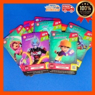 Kad BoBoiBoy Galaxy Card Choki Choki Koleksi Terbaik