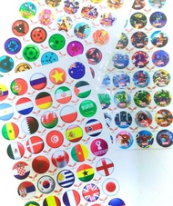Mainan anak tajos/tazos besi tebal isi 40 pcs lembaran