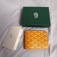 衝動購物日本🇯🇵購入 用不到出售 全新的 GOYARD VICTOIRE WALLET 黃色