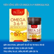 Russian Omega 369 Mirrolla Fish Oil Pills 100 Capsules-lifescare