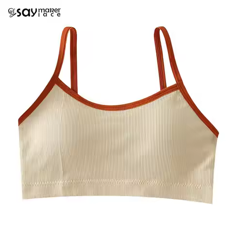Breathable Tube Top Fitness Top Women Seamless Yoga Bra Shockproof Crop Top Push Up Sport Bra Gym Wo