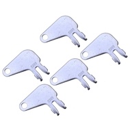 YIQI 5 PCS Master Disconnect Key 8398 8H5306 8H-5306 7N0718 for Caterpillar CAT Equipment Battery Di
