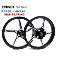 RS150 ENKEI 511 SPORT RIM RACING 1.60 1.85 BLACK/BLUE HIGH QUALITY HUB GANTANG ALLOY FG511 SP SP511 
