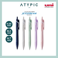 Uni Jetstream Standard Ballpoint Pen Soft Colours - Black Ink (0.38mm/ 0.5mm/ 0.7mm)