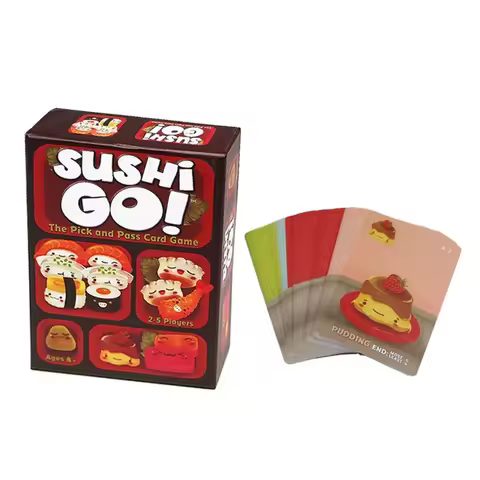 Sushi Go Card Game - Sushi Go Party! The Pick&Pass Card Game,Family Fun Cards, Perfect for Parties &