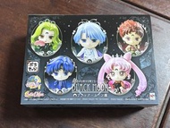 蝕讓 絕版 日版 金貼 美少女戰士 Black moon 黑月帝國 petit figure black lady 豆丁兔 小兔 小小兔 chibimoon sailormoon 月野兔 水野亞美 m