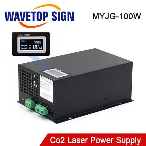 WaveTopSign MYJG-100W 80-100W CO2 Laser Power Supply for CO2 Laser Engraving and Cutting Machine