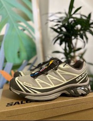 SALOMON XT-6 GTX 防水 灰棕