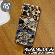 Rubber Softcase REALME 14 5G/MS5 ANIME motif/case REALME 14 5G/casing REALME 14 5G /silicone