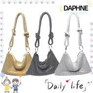 DAPHNE Banquet Bag, Diamond Design Multicolor Dinner Bag, Interesting Polyester Tie Hand Bag Dinner