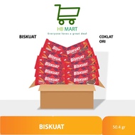 Biskuat Biskuit Coklat 50.4g Family Pack - Camilan / Snack 1 DUS 6 BAG