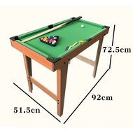 【Ready Stock】Mini Billiard Table for Kids Adjustable Metal Legs Billiard Table Set Pool Table Sets