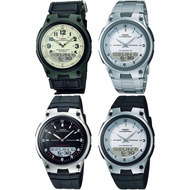 [Casio] Watch Casio Collection AW-80-1AJH Men's Black ,Khaki (5 ATM waterproof),Silver (5 ATM waterp