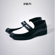 BARON Joseph Peny Loafers : Two-Tone รองเท้าโลฟเฟอร์หนังสำหรับผู้ชาย