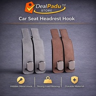 DealPadu Car Headrest Hanging Hook Multi-Function Seat Back Storage Holder Auto Interior Hook Penyan