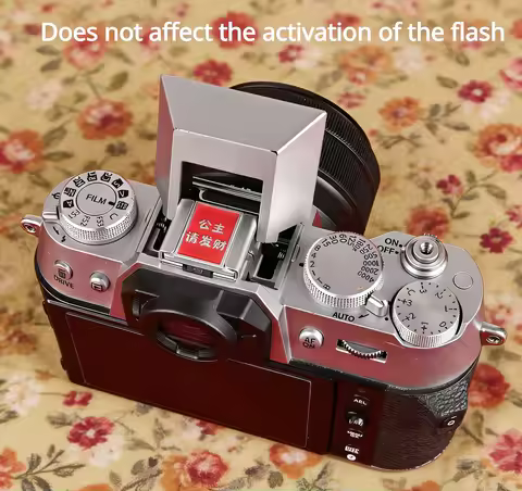 Camera Metal Hot Shoe Dust Cover for Fujifilm XT30II X100V X100F X100S XS10 XT200 XT100 XT30 II XT20