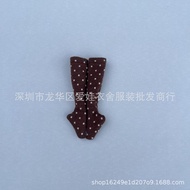 obitsu24 Small Cloth blythe Doll's versatile polka dot long socks Knee-high doll