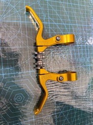 金色Paul剎車制手 線拉碟剎 v brake 適用 小布brompton  birdy 小輪競 java 各類