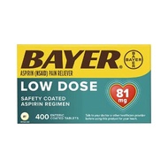 Imported Bayer Bayer aspirin enteric-coated tablets 81mg Asp美国进口Bayer拜耳阿司匹林肠溶片81mgAspirin类抗血栓心脑血管药5.