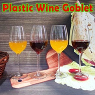 Unbreakable Plastic Red Wine Glass Wine Glass Goblet Bar Home Goblet