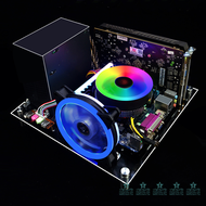 [ding] DIY Opening PC Case For ITX MATX ATX Heat Dissipation Transparent Plexiglass Computer Case Su