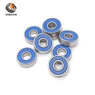 1PCS 608RS  Deep Groove Ball Bearings 8X22X7 mm Blue Rubber Sealed ABEC-7