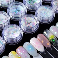 Full Beauty AB Chameleon Color Sequins Nail Art Glitter Flak