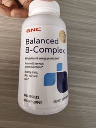 GNC Balanced B-Complex 維生素B群