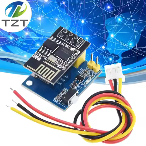 ESP8266 ESP-01 ESP-01S WS2812 RGB LED Controller Module for Arduino IDE WS2812 Light Ring With Esp-0