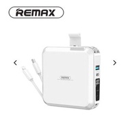REMAX睿量15000mAh RPP-276 無界3 22.5W 多種相容自帶線插頭行動電源 白色