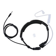 🏠3.5mm plug Tactical-Throat Microphone earphone Covert Adjustable Covert Air Tu