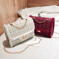 Fluffy Sling Bag Women's Handbag Shopping Bag