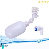 AINTP Float Valve, Mini Plastic Fish Tank Ball Valve, Reverse Osmosis System White Adjustable Auto W