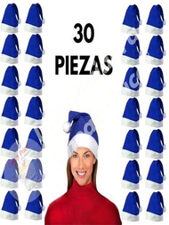 30 Gorros de Fieltro NAVIDEÑOS de Santa Claus Gorro Santa Navideño Temporada MAYOREO