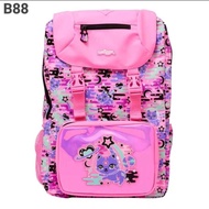 Smiggle Cat Pink Fold Backpack (B88)