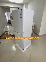 💎💎海爾雪櫃 100%新 黑金凈化抗菌  風冷無霜  海爾家用雙門雪櫃 一級能源 現貨 Haier Household Double-Door Refrigerator 香港英插  香港保養  包送貨