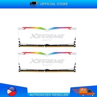RAM OCPC X3TREME RGB 16GB DDR4-3200MHZ (2*8GB) W/HEATSINK MEMORY KIT (WHITE)