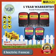 MAXSON ENERGIZER M10, M20, M30, MXB7,MX7, MX13, MXB7 / Electric Fence /  Pagar Elektrik / 电篱笆