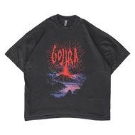 Cas  Gojira Lightning Strike Band Vintage Oversize T-shirt