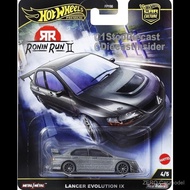 [925hot] hotwheels ronin run2 ronin run2 FPY86 Gold Label Car Culture-Mitsubishi EVO diecast