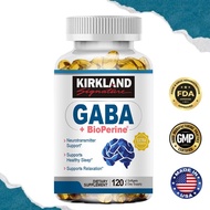 GABA Capsules with BioPerine Supplement Promote Daily Calm, Relaxation, Support Emotional Well-Being