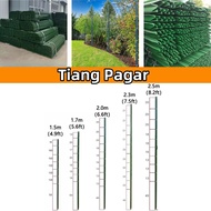 1.5m 1.7m 2m 2.3m 2.5 Tiang pagar besi Pagar Cyclone Fence Column Iron Column Fence Posts Triangle S