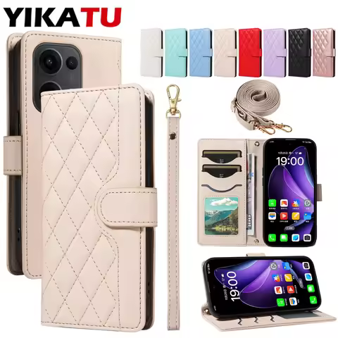 Flip Wallet Case For OPPO Reno 15 14 14F 13 13F 13A 12 12F 11 11F 10 Pro 5G Reno15 Reno14 Reno13 A R