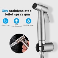 SUS304 Toilet Bidet Sprayer Stainless Steel Bidet Set Shower Sprayer Washer Toilet Bathroom